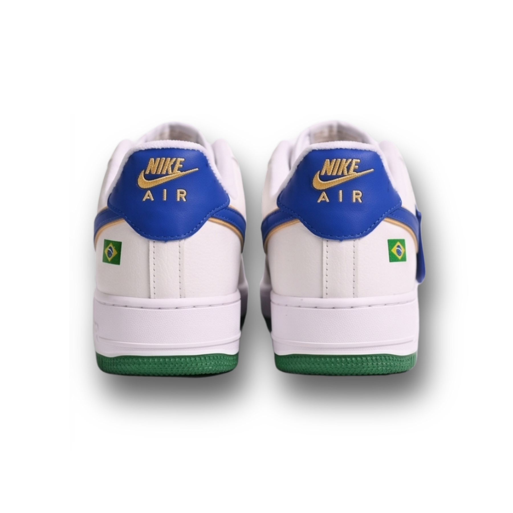 (PROMOÇÃO IMPERDÍVEL!🔥) Nike Air Force 1 Low - Edição Especial Seleção Brasileira + Havaianas Brasil